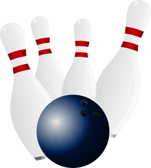 Ball,bowling Equipment,bowling Ball - Cartoon Bowling Ball And Pin, HD Png Download PNG image with transparent background