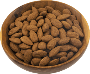Raw Whole Almonds 1kg - Almond, HD Png Download PNG with transparent background