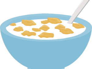 Bowlof Cerealwith Milk PNG
