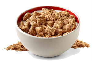 Bowlof Shredded Wheat Cereal PNG image with transparent background