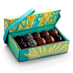 Box Of Vegan Chocolates Png Cre99 PNG Image