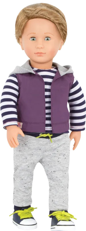 Boy Dollin Casual Outfit PNG Image