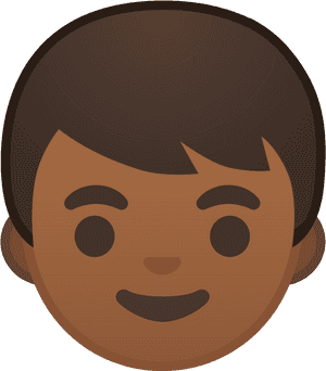 Boy Medium Dark Skin Tone Icon - Transparent Boy Emoji Png, Png Download PNG image with transparent background