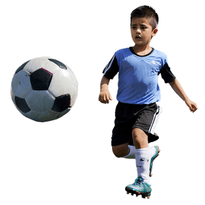 Boy Playing Soccer PNG pcx20 PNG image with transparent background