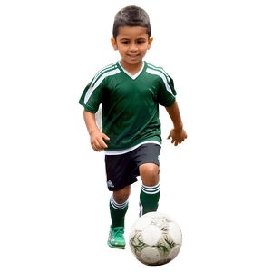Boy Playing Soccer PNG yqo PNG image with transparent background