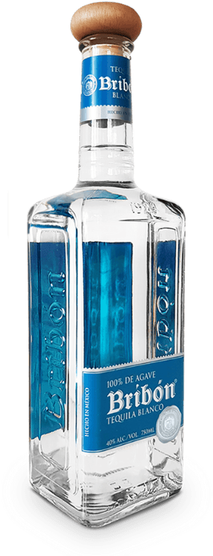 Bribon Blanco Tequila Bottle - Bribon Tequila, HD Png Download PNG image with transparent background
