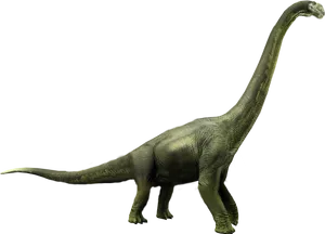 Brachiosaurus Jurassic World Dinosaur Render PNG Image