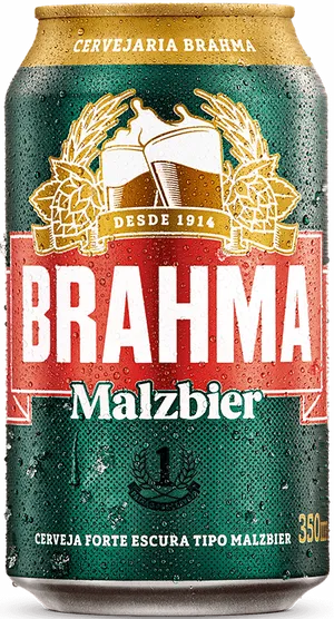 Brahma Malzbier Beer Can PNG Image