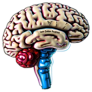 Brain Drawing Outline Png Aun PNG Image