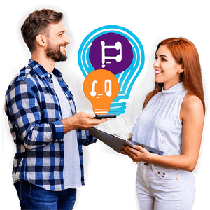 Brainstorming for Marketing Ideas PNG 75 PNG with transparent background