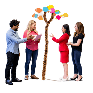 Brainstorming for Team Building PNG hyo PNG with transparent background