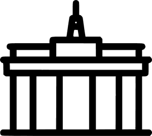 Berlin Brandenburger Tor Germany - Brandenburger Tor Icon, HD Png Download PNG image with transparent background