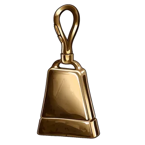 Brass Cowbell Design Png Qlj PNG Image