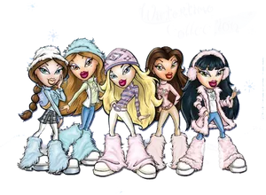 Bratz Wintertime Collection PNG Image