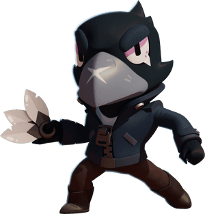 Brawl Stars Crow Png, Transparent Png PNG image with transparent background