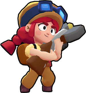 Brawl Stars Jessie , Png Download - Jessie Brawl Stars Gif, Transparent Png PNG image with transparent background