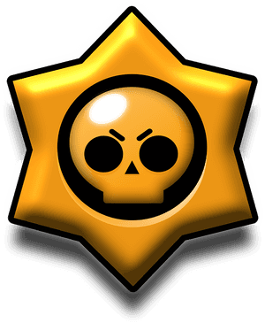 Brawl Stars, Star, Skull And Crossbones, Skull - Brawl Stars Skull, HD Png Download PNG image with transparent background