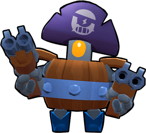 Brawl Stars Wiki - Darryl Brawl Stars Desenho, HD Png Download PNG image with transparent background