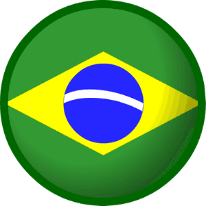 Brazil Flag - Brazil Flag Circle Transparent, HD Png Download PNG image with transparent background