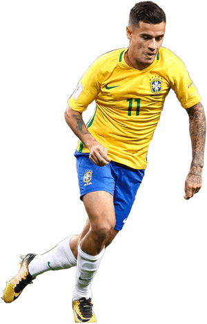 Brazil Spain France Argentina England Portugal Belgium - Coutinho Brazil Png 2018, Transparent Png PNG image with transparent background