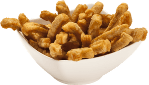 Breaded Chicken Friesin Bowl PNG image with transparent background