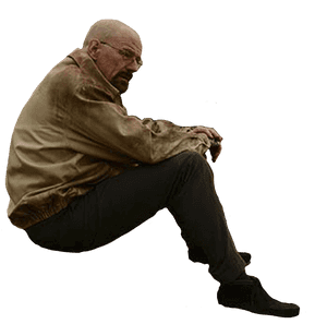 Breaking Bad , Png Download - Sitting, Transparent Png PNG image with transparent background