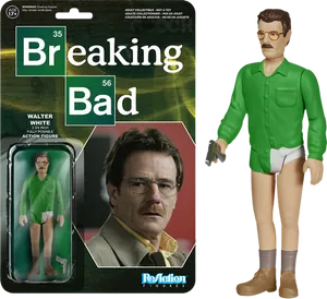 Breaking Bad Walter White Action Figure PNG Image