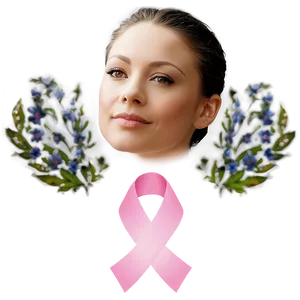 Breast Cancer Warrior Pink Ribbon Png Dmv74 PNG Image