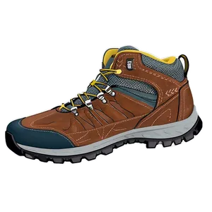 Breathable Hiking Boot Png Tec70 PNG Image