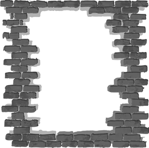 Brick Frame Opening PNG Image