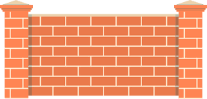 Trump Wall Png Clip Art Black And White Stock - Wall Png Transparent PNG with transparent background