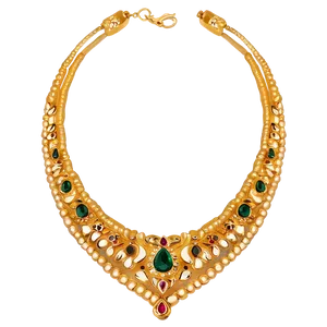 Bridal Gold Necklace Png Iyn6 PNG Image