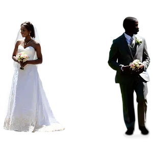 Bride And Groom Outline Png 67 PNG Image