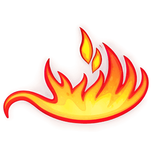 Bright Fire Emoji Illustration PNG mic PNG image with transparent background