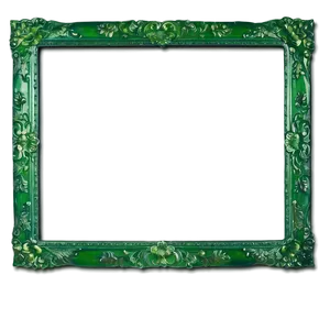 Bright Green Frame Png Okn PNG Image