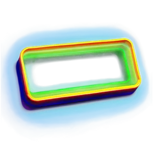 Bright Neon Rectangle Png Xru61 PNG Image