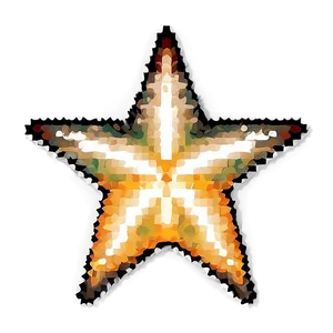 Bright Pixel Star Pattern Png 34 PNG Image