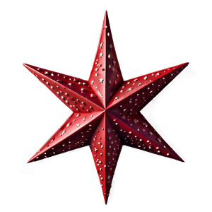 Bright Red Star PNG fun PNG