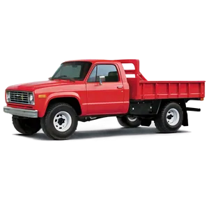 Bright Red Truck Png Qbj24 PNG Image