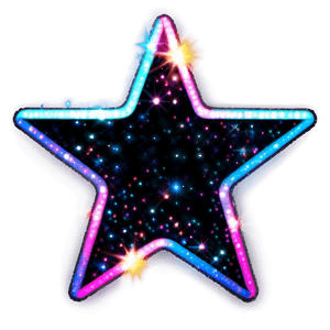 Bright Sparkle Star Overlay PNG umt51 PNG