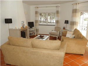 3 Bed Apt In 5 Star Praia Del Rey Golf And Beach Resort, - Living Room, HD Png Download PNG image with transparent background