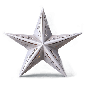 Bright White Star Design PNG xym20 PNG