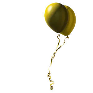 Bright Yellow Balloon Png Wct PNG Image