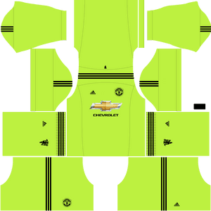 Bright Yellow Soccer Kit Design PNG image with transparent background