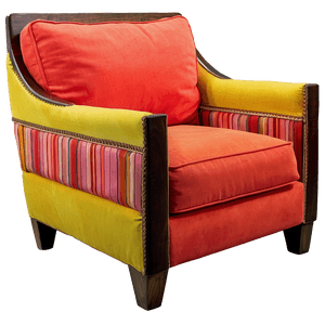 Brightly Colored Armchair PNG ksv3 PNG image with transparent background
