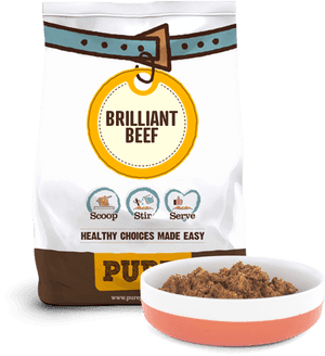 Brilliant Beef - Pure Pet Food, HD Png Download PNG