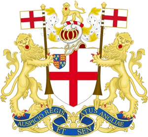 British Royal Coatof Arms PNG Image