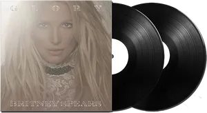 Britney Spears Glory Album Vinyl PNG Image