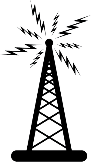 High Speed Internet In The Country - Radio Tower Vector, HD Png Download PNG image with transparent background
