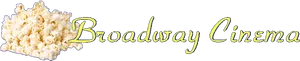 Broadway Cinema Popcorn Logo PNG Image